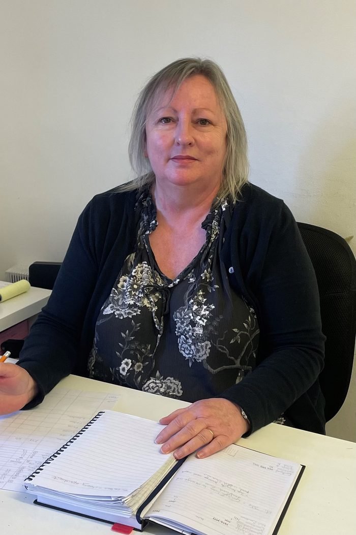 Sandra, receptionist at Boston Spa Podiatry